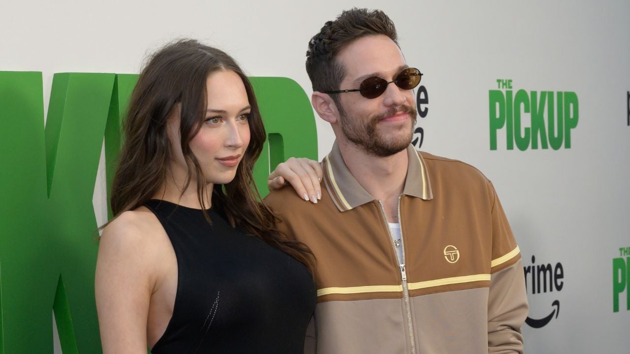 Pete Davidson and Elsie Hewitt