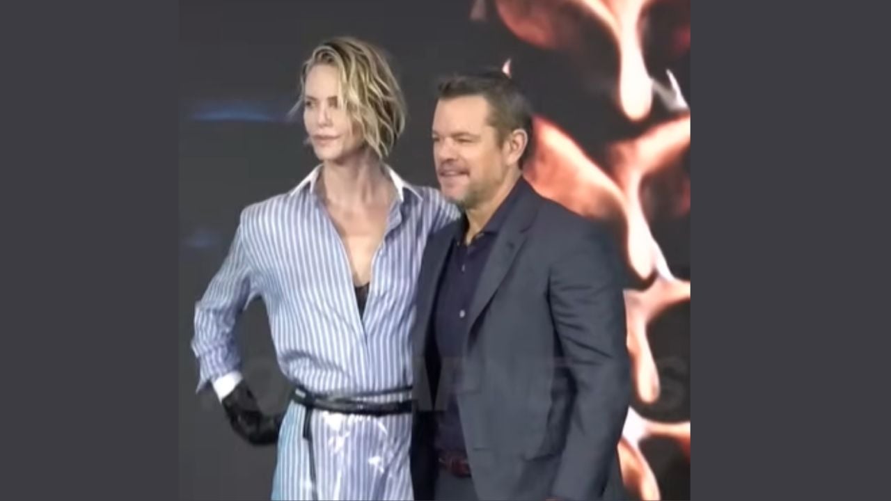 Matt Damon and Charlize Theron