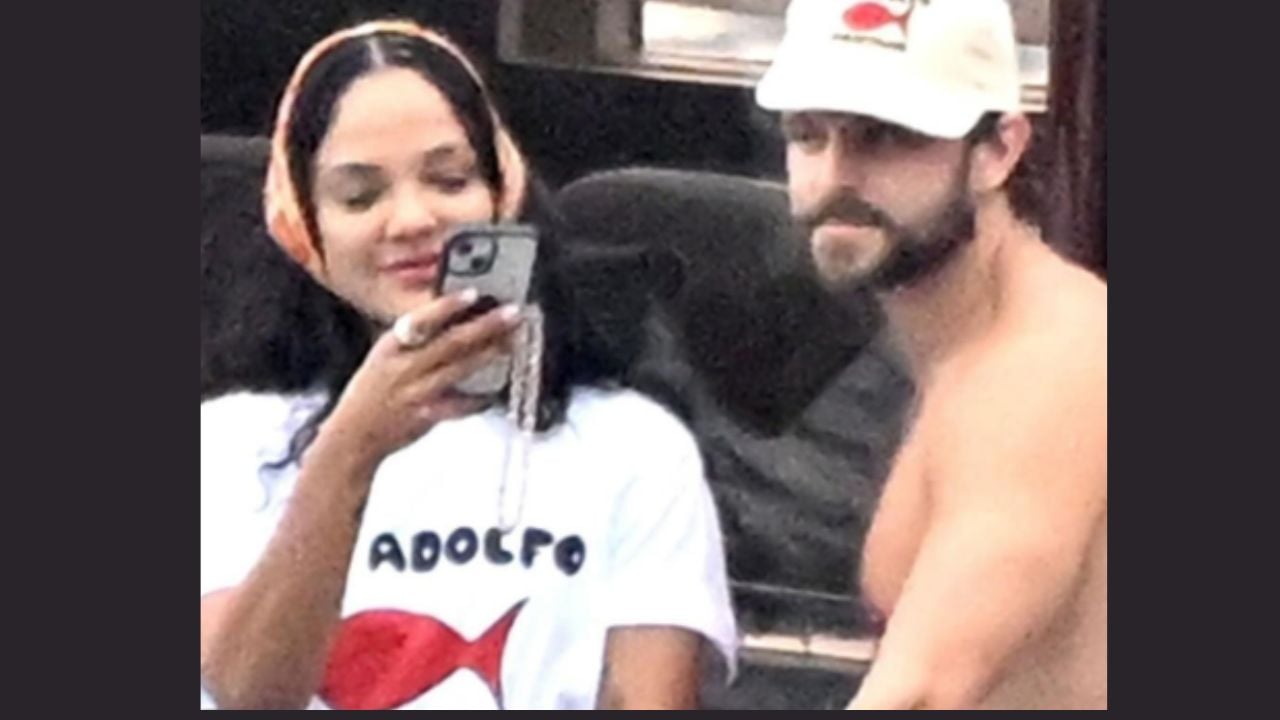 Tessa Thompson and new boyfriend Brandon Green