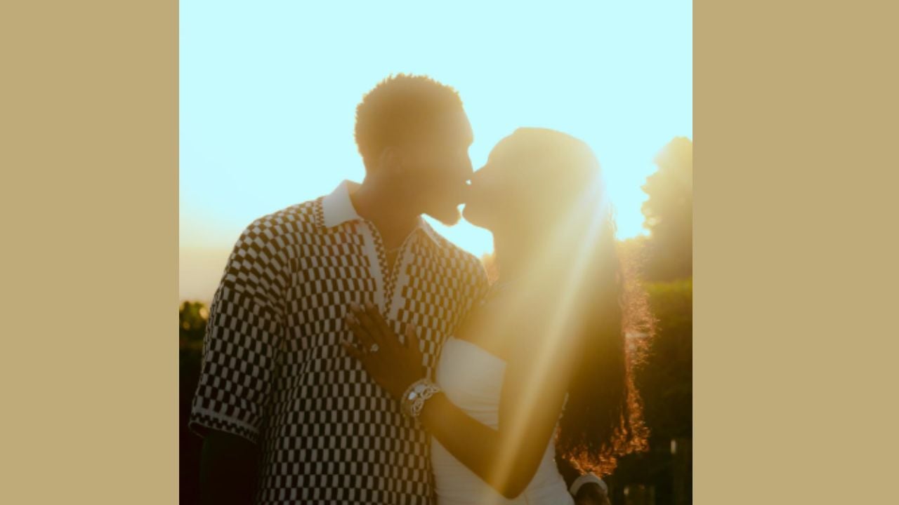 Coco Jones and Donovan Mitchell