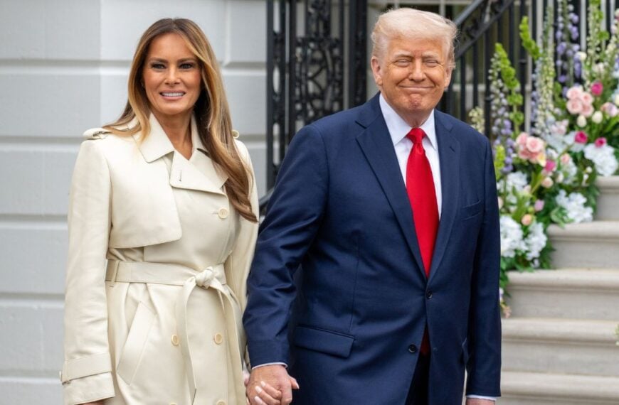 Donald and Melania Trump