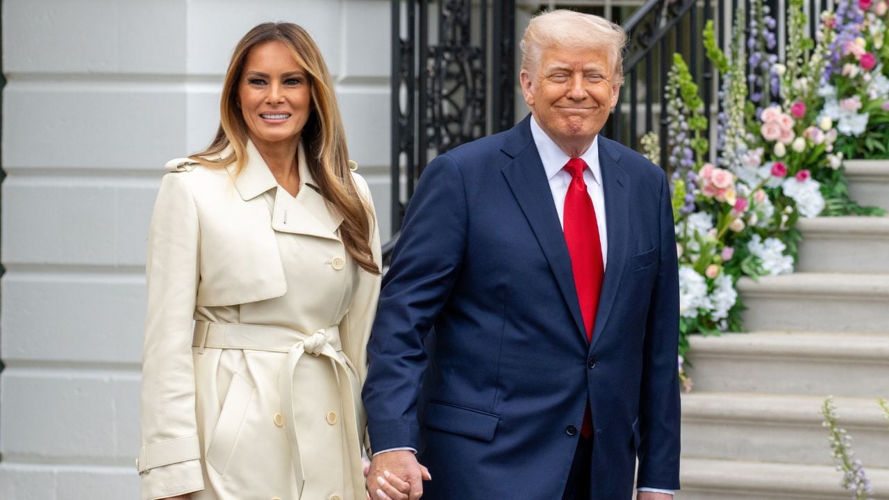 Donald and Melania Trump