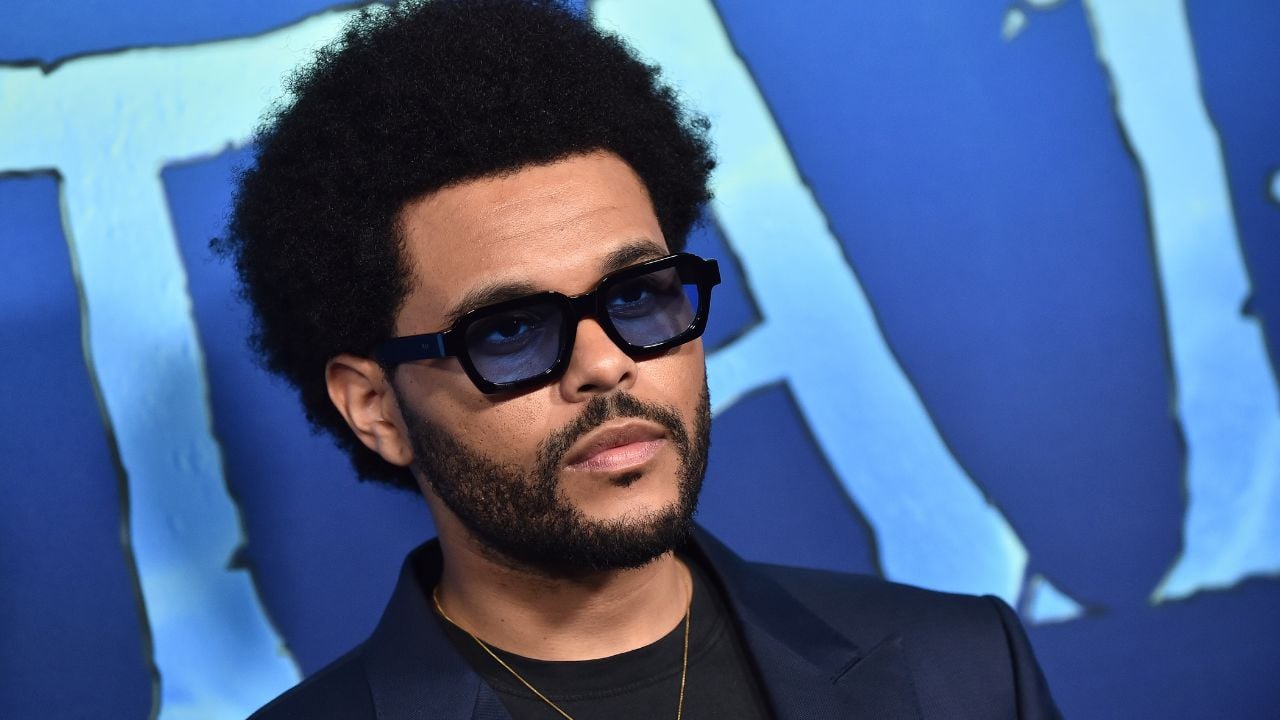 LOS ANGELES - DEC 12: The Weeknd arrives for the ‘Avatar The Way of Water’ Hollywood Premiere on December 12, 2022 in Hollywood, CA