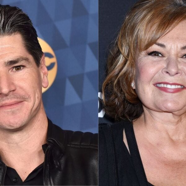 Michael Fishman and Roseanne Barr