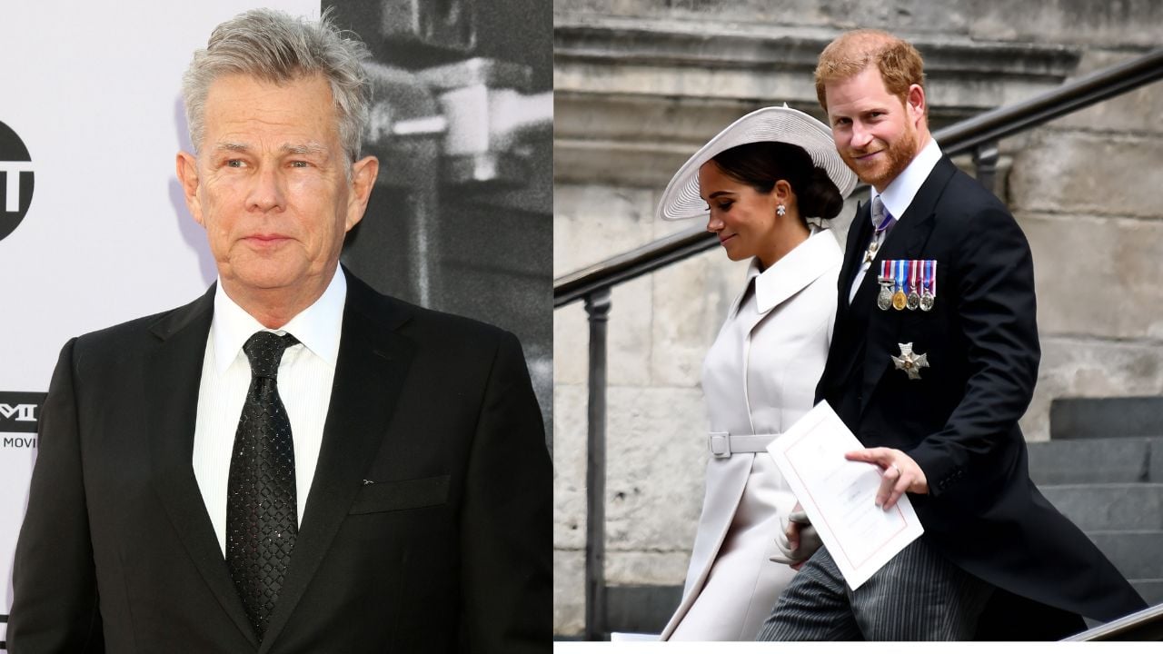 Meghan Markle, Prince Harry,David Foster
