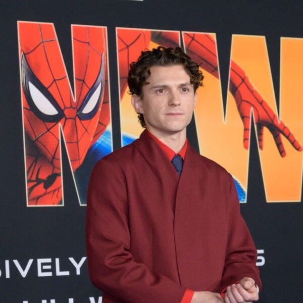 LOS ANGELES, USA. July 27, 2026: Tom Holland at the premiere for "Spider-Man: Brand New Day" at the Dolby Theatre.