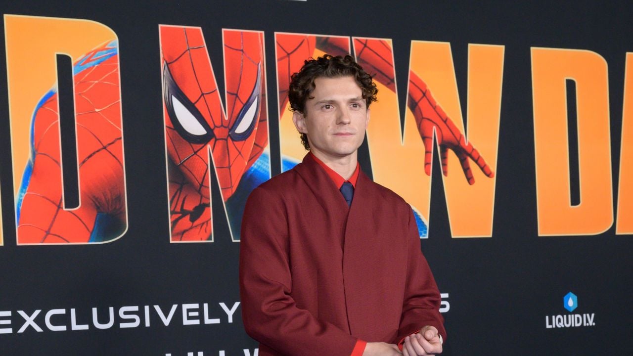 LOS ANGELES, USA. July 27, 2026: Tom Holland at the premiere for "Spider-Man: Brand New Day" at the Dolby Theatre.