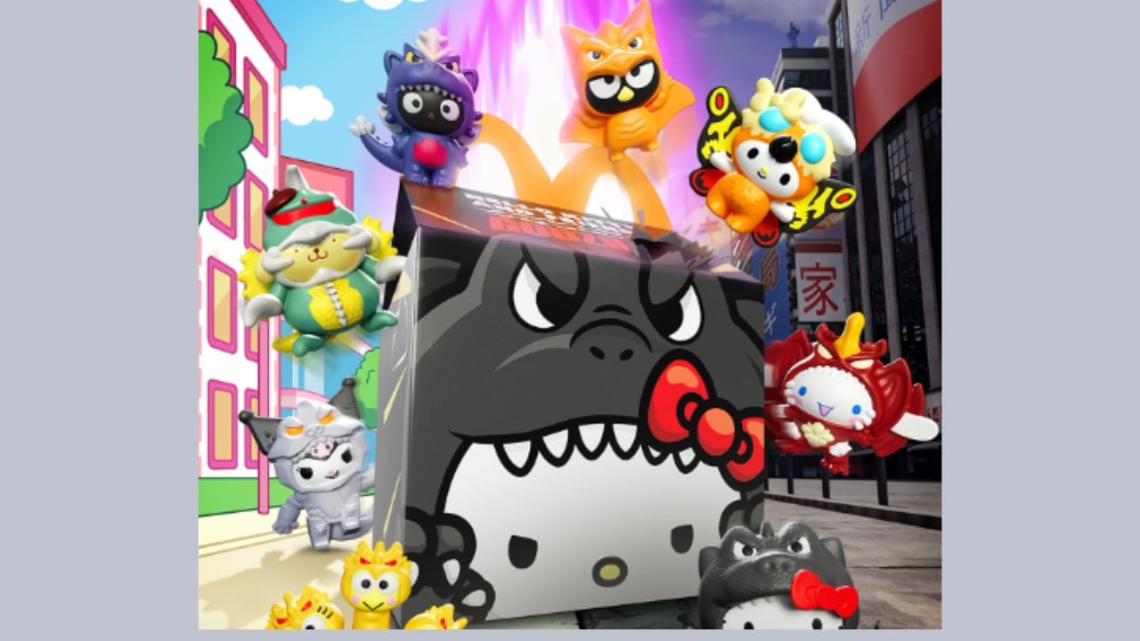Hello Kitty and Friends x Godzilla Happy Meal