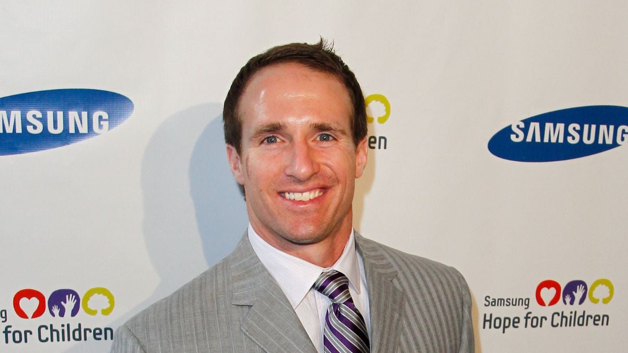 NEW YORK-MAY 29: NFL player Drew Brees attends the Samsung Hope for Children gala at Cipriani Wall Street on June 11, 2013 in New York City.