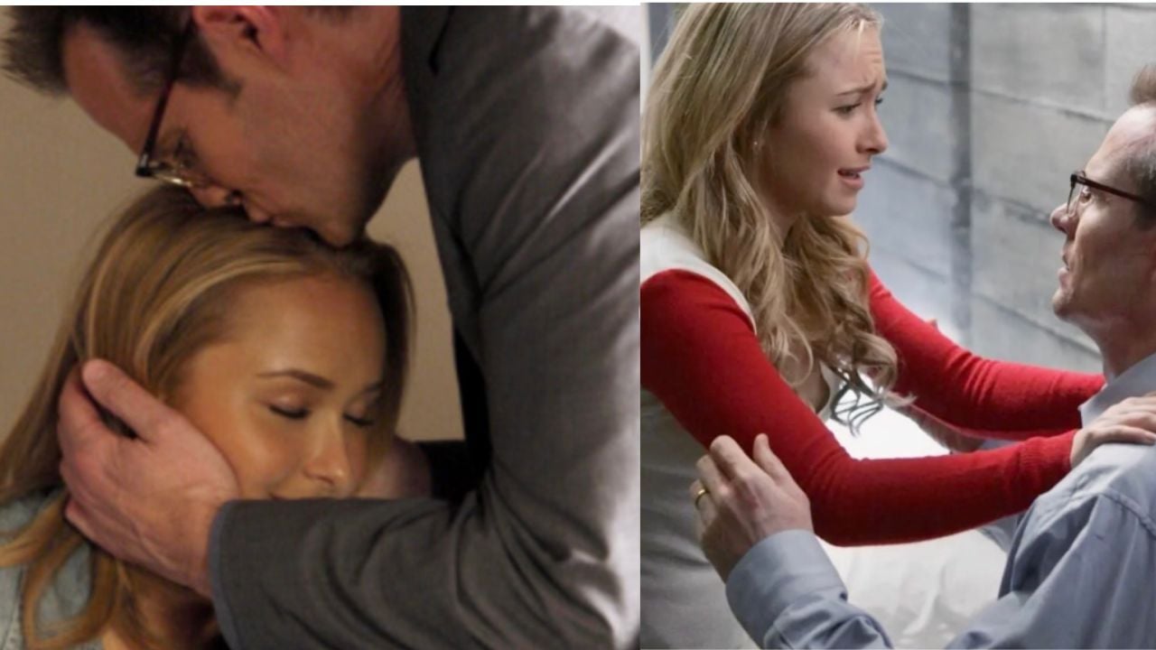 Jack Coleman and Hayden Panettiere
