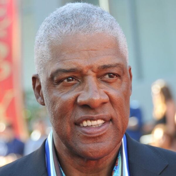 LOS ANGELES, CA - JULY 16, 2014: Former NBA star Julius Erving, aka "Dr. J", at the 2014 ESPY Awards at the Nokia Theatre LA Live.