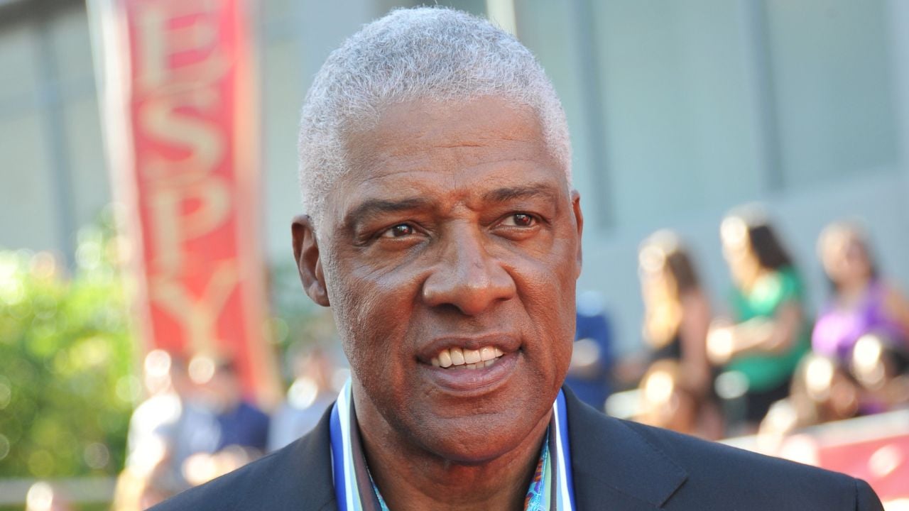 LOS ANGELES, CA - JULY 16, 2014: Former NBA star Julius Erving, aka "Dr. J", at the 2014 ESPY Awards at the Nokia Theatre LA Live.