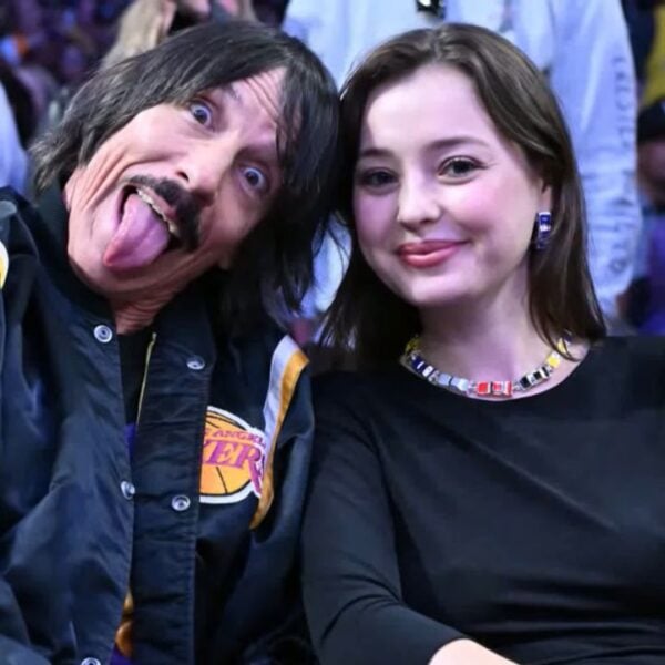 Anthony Kiedis and Eileen Kelly Kiss on Beverly Hills Date Months After She Defended 33-Year Age Gap