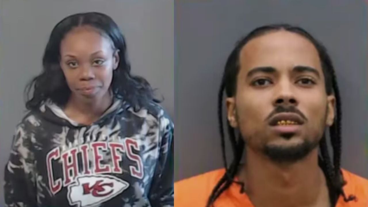 Alnesha Bianca Handy, 35, (left) and James Arthur Graves Graham Jr., 24