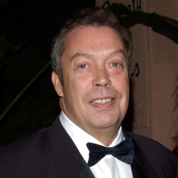 Actor TIM CURRY at pre-Grammy party given by Clive Davis of J Records at the Beverly Hills Hotel. 25FEB2002 Paul Smith / Featureflash