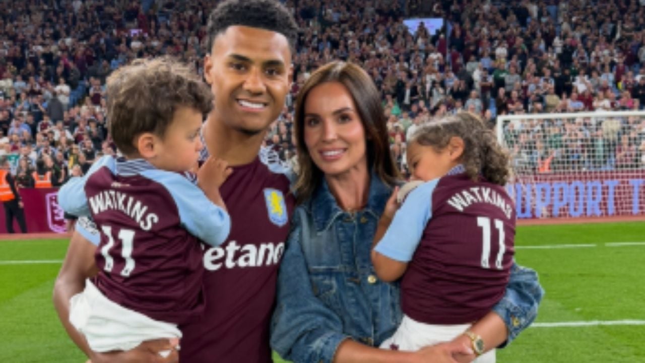 Ollie Watkins with family