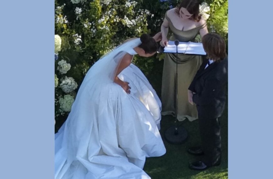 Billie Eilish Officiates Brother Finneas’ Wedding to Claudia Sulewski as Their Dogs Join the Ceremony