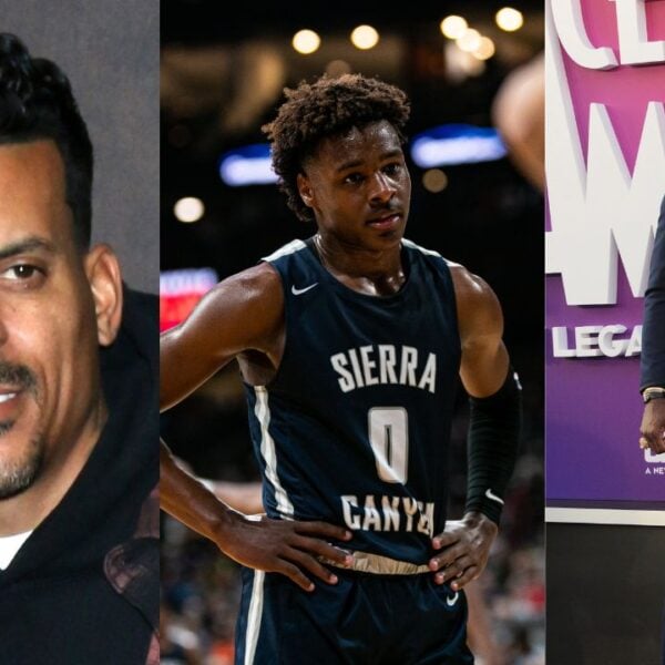Matt Barnes, Lebron Bronny James Jr. , Lebron James