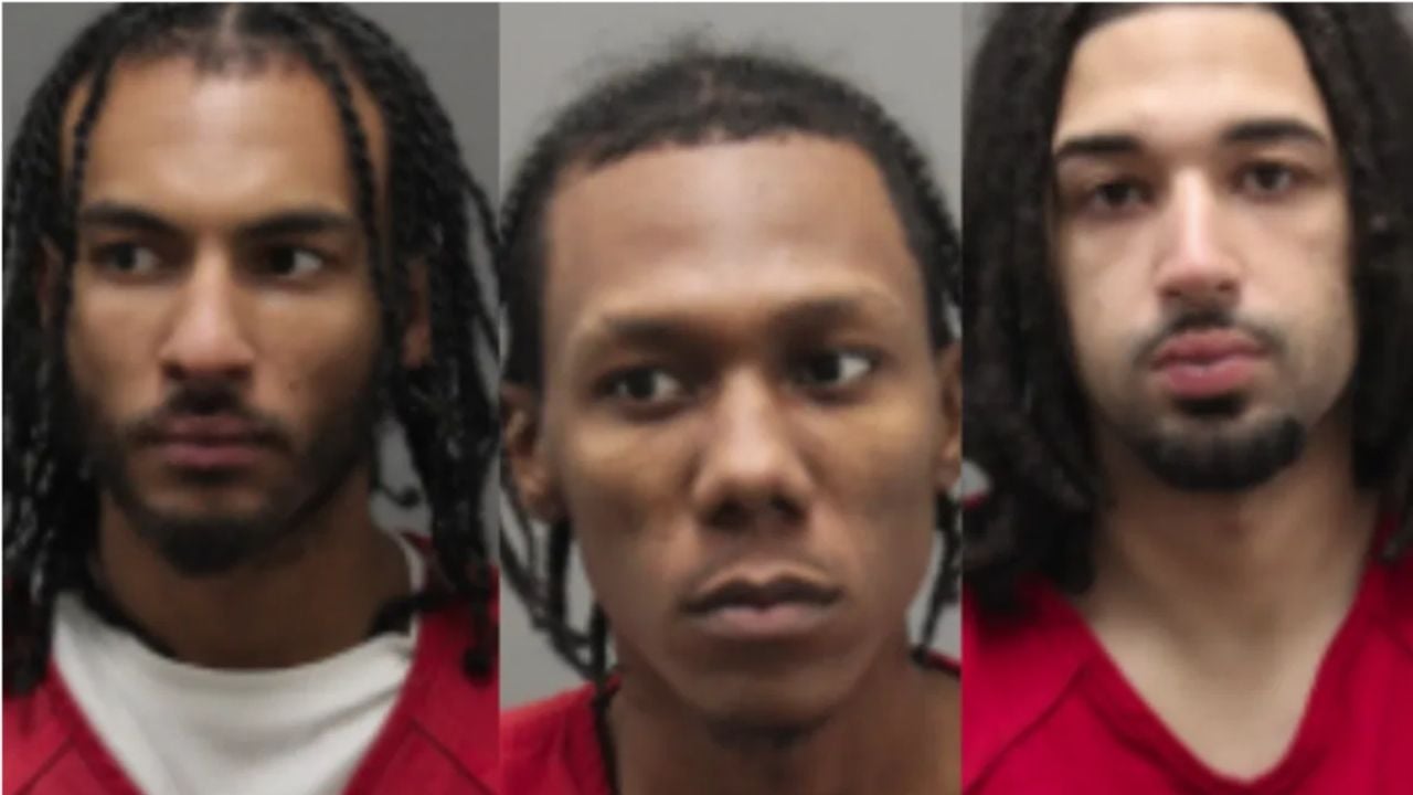 Jeury Bol Villavicencio, 21, of Pennsylvania (left); Wallinton Castillo Rosario, 22, of New York (middle); and Leonard Roman, 25, of New York (right)