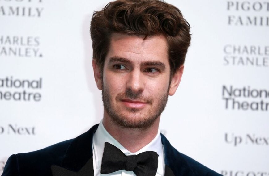 London, United Kingdom - May 01, 2024: Andrew Garfield attend the National Theatre "Up Next" Gala at The National Theatre in London, England.