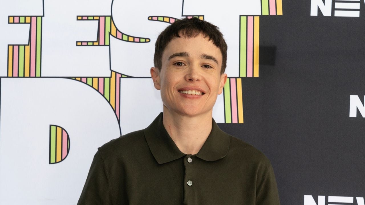 Elliot Page attends New York Premiere at NewFest Pride 'Close to You' at SVA Theatre in New York on June 1, 2024