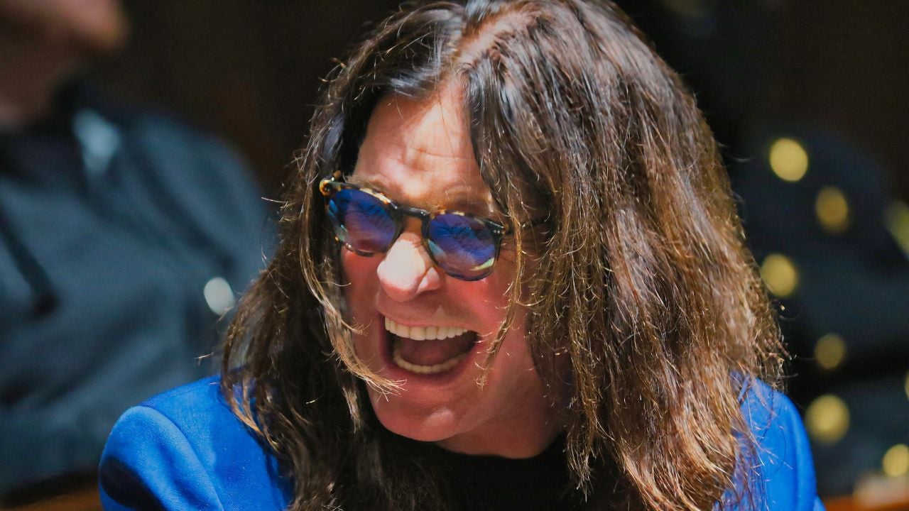 Los Angeles, California USA - 05-12-2016: Ozzy Osbourne at press conference for OZZFEST meets KNOTFEST