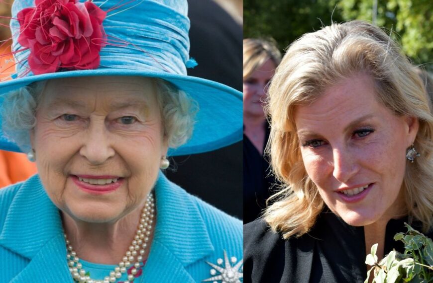 Sophie, Countess of Wessex, and Queen Elizabeth