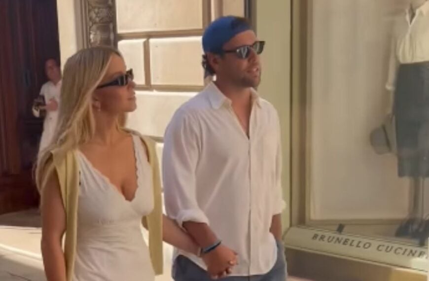 Sydney Sweeney and Scooter Braun Return to Venice With a Kiss One Year After Their Romance Began