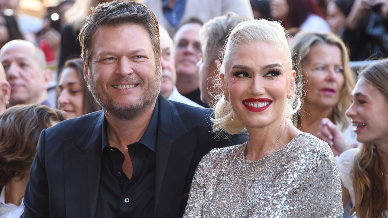 Gwen Stefani and Blake SheltonI