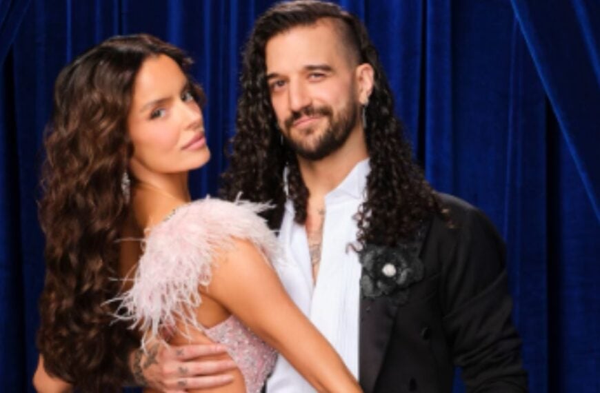 Maura Higgins and Mark Ballas