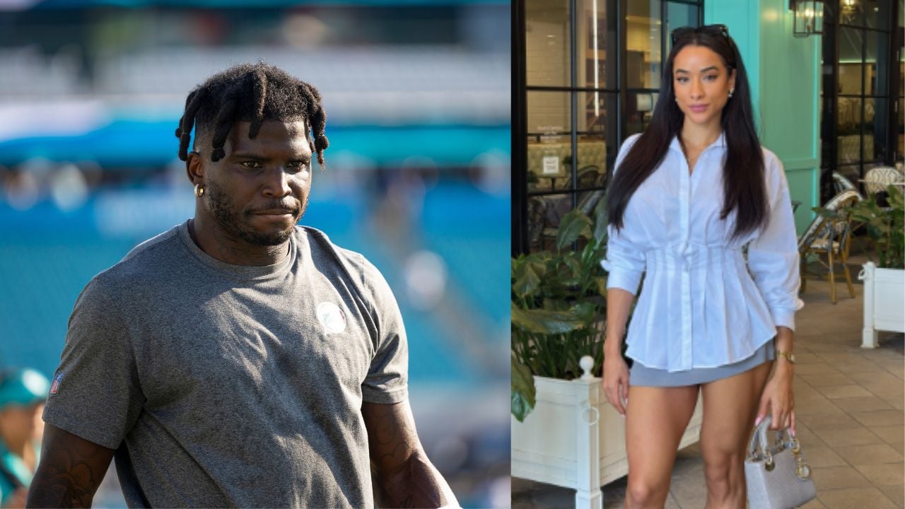 Tyreek Hill and Keeta Vaccaro