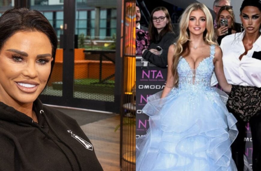 Katie Price Hits NTAs Red Carpet 24 Hours After Surgery Left Her ‘Like a Hamster’