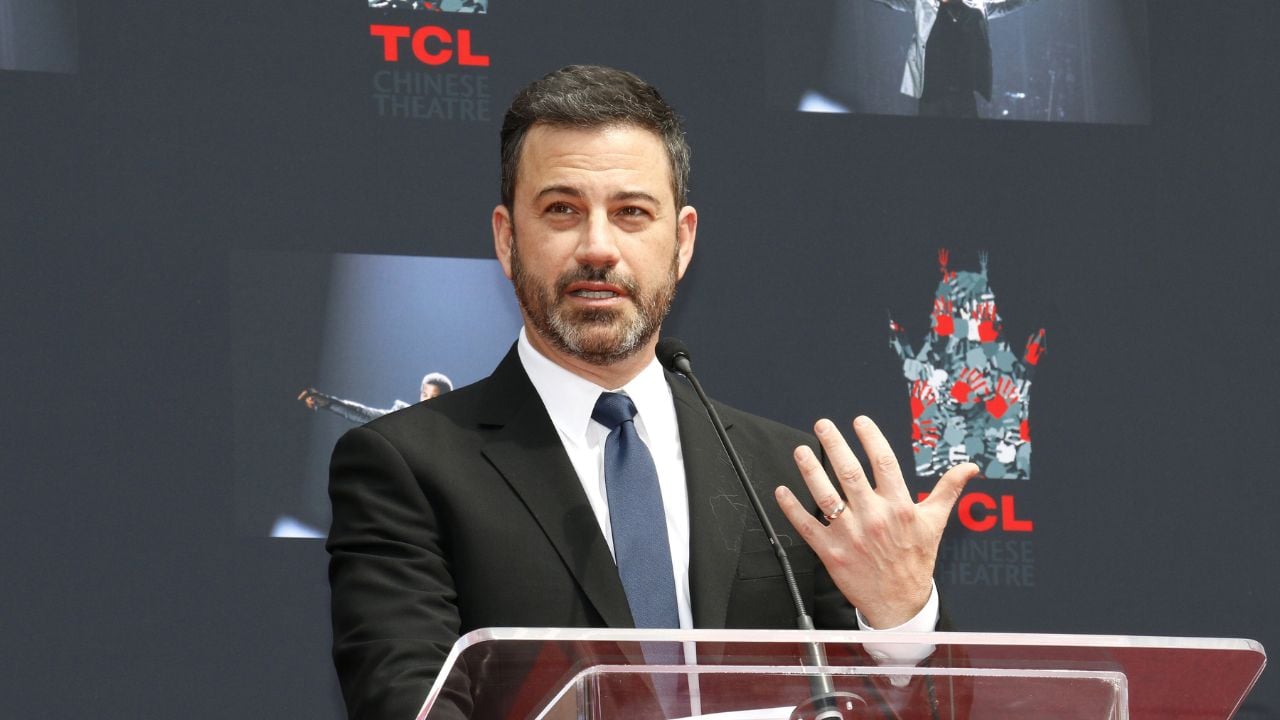 Jimmy Kimmel at Lionel Richie Hand And Footprint Ceremony held at the TCL Chinese Theatre in Hollywood, USA on March 7, 2018.