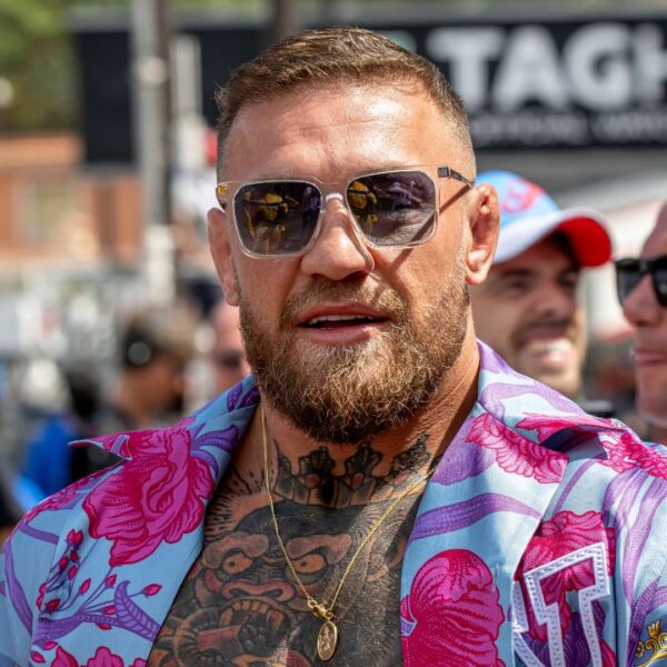 MONTE CARLO, MONACO - March 28, 2022: Conor McGregor at round 07 of the 2022 FIA Formula 1 championship taking place at the Circuit de Monaco in Monte Carlo Monaco