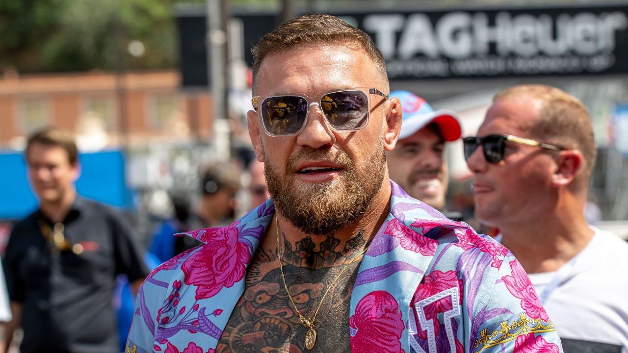 MONTE CARLO, MONACO - March 28, 2022: Conor McGregor at round 07 of the 2022 FIA Formula 1 championship taking place at the Circuit de Monaco in Monte Carlo Monaco
