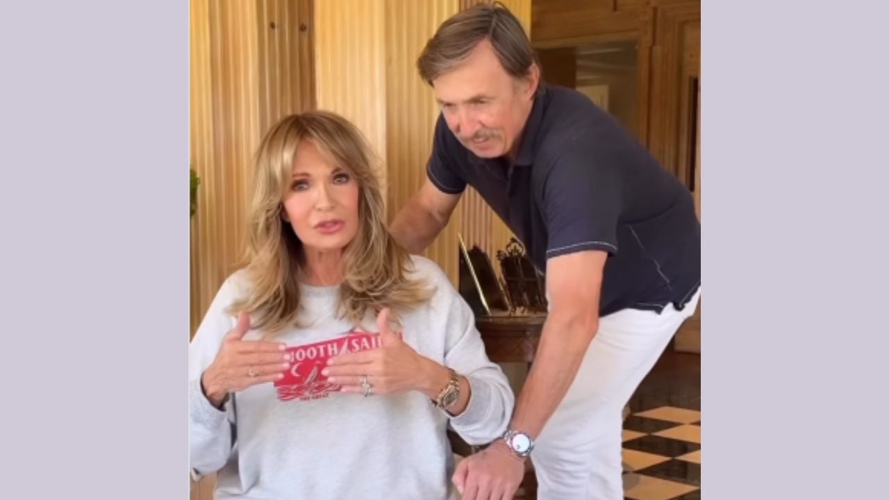 Jaclyn Smith and Brad Allen