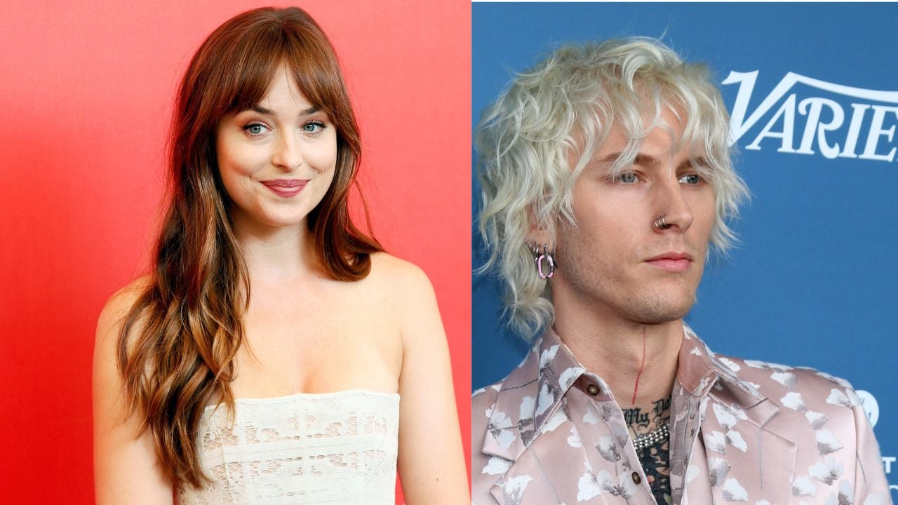 Dakota Johnson and Machine Gun Kelly