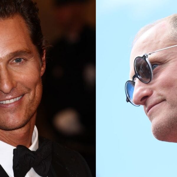 Matthew McConaughey and Woody Harrelson Wear Each Other’s Old Photos as Their ‘Brother’ Rumor Hits TV
