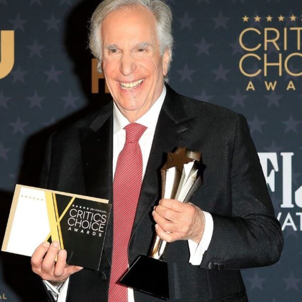 LOS ANGELES - JAN 15: Henry Winkler in the press room at the 28th Annual Critics Choice Awards at Fairmont Century Plaza on January 15, 2023 in Los Angeles, CA.