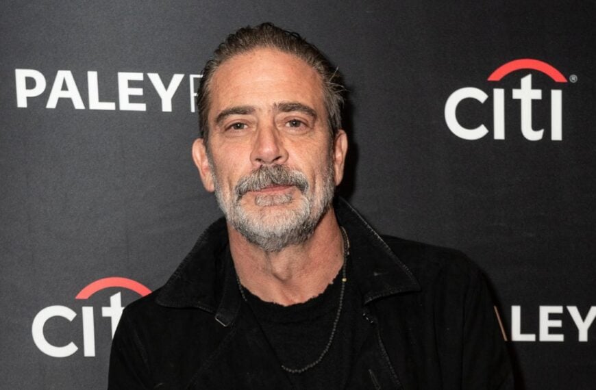 Jeffrey Dean Morgan attends PaleyFest panel for The Walking Dead at Paley Center for the Media in New York on October 8, 2022