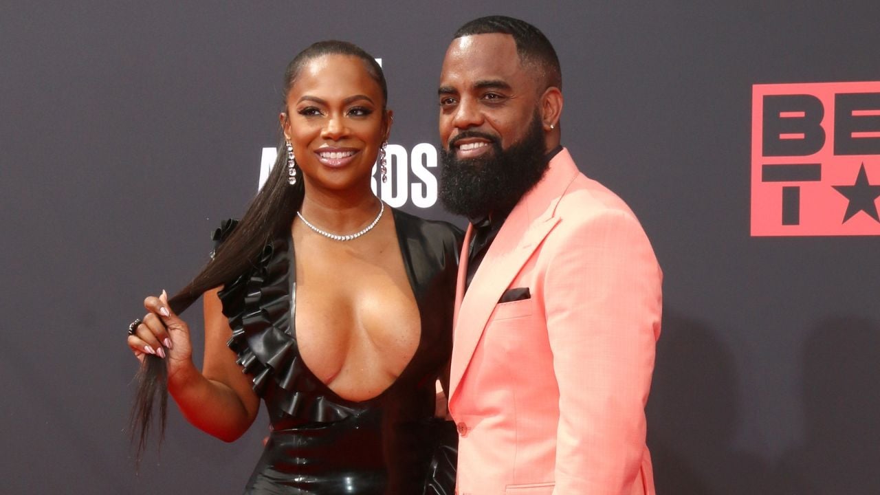 Todd Tucker and Kandi Burruss