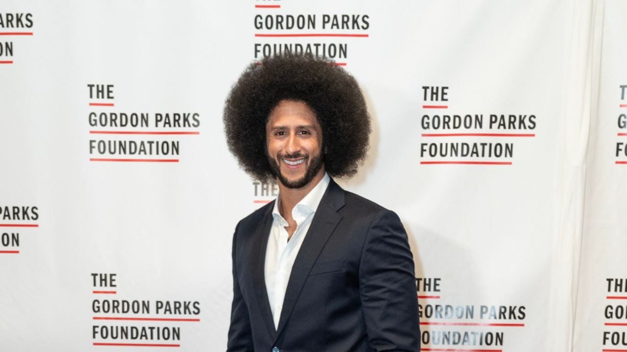 Colin Kaepernick attends 2024 Annual Gordon Parks Foundation Gala at Cipriani 42nd street in New York on May 21, 2024