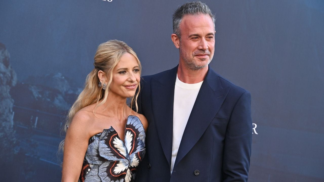 Sarah Michelle Gellar and Freddie Prinze Jr.