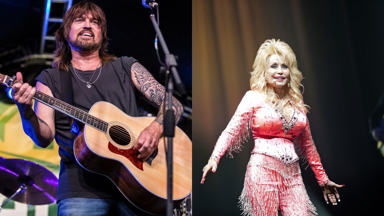 CAVENDISH PEI, CANADA -JULY 8, 2017: Singer Billy Ray Cyrus performs at the 2017 Cavendish Music Festival.