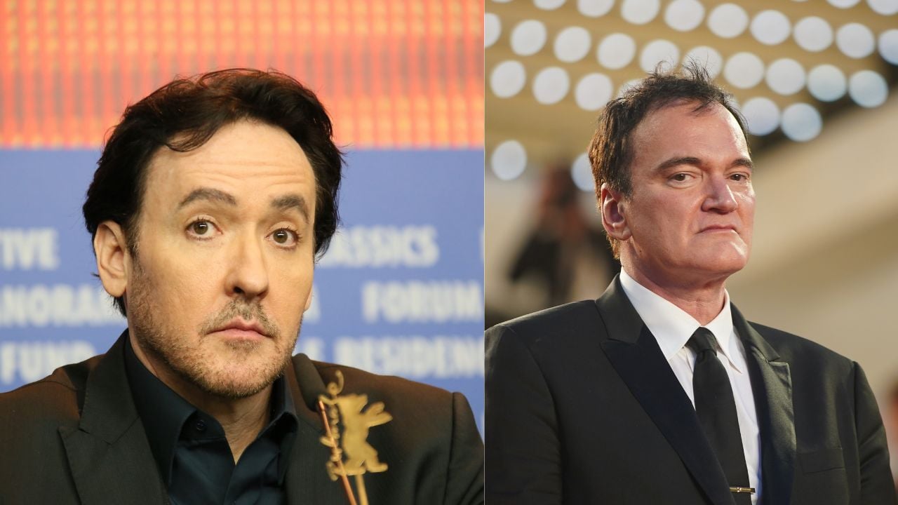 Quentin Tarantino and John Cusack