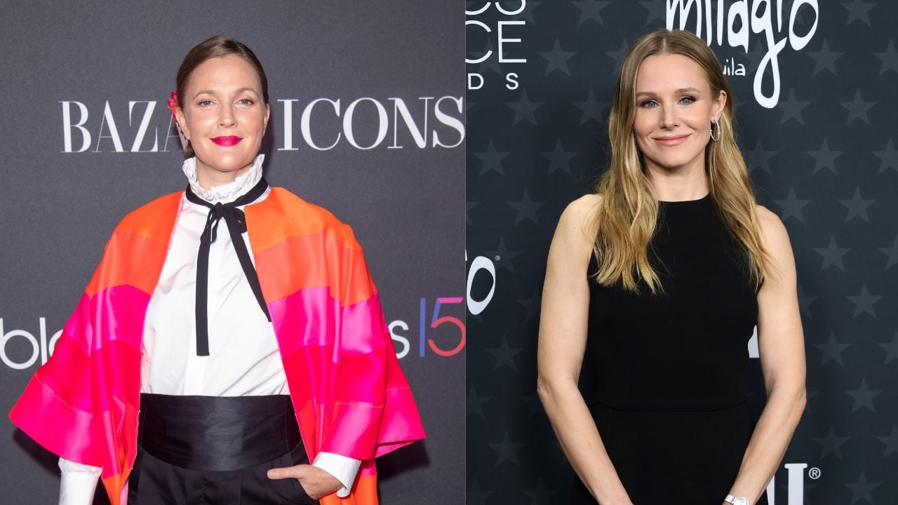 Drew Barrymore and Kristen Bell