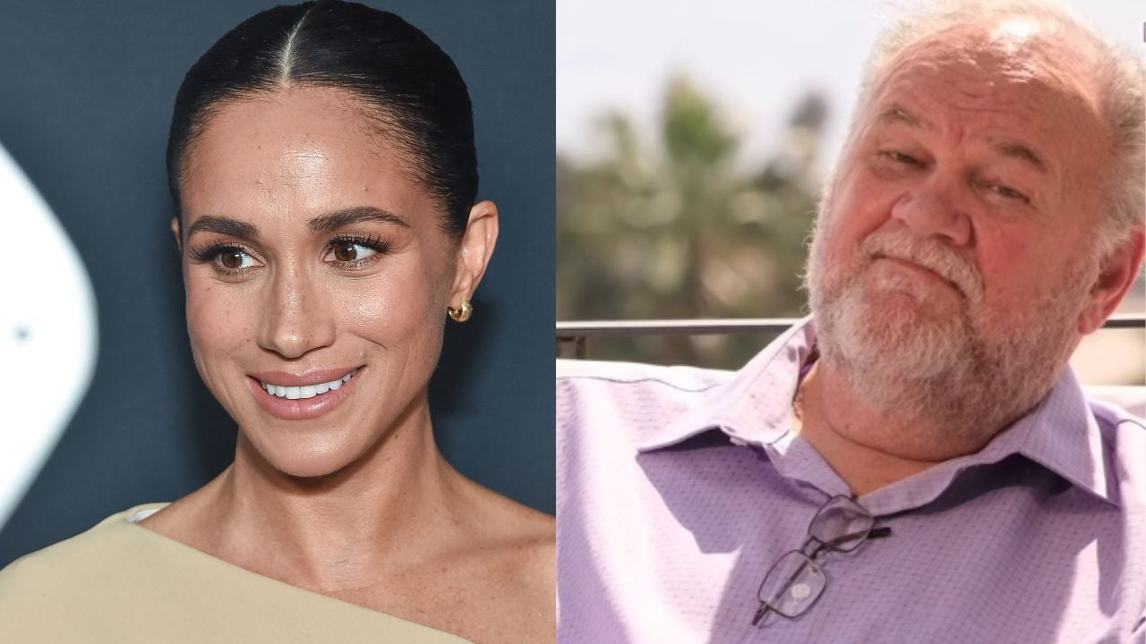Meghan Markle and her father Thomas Markle