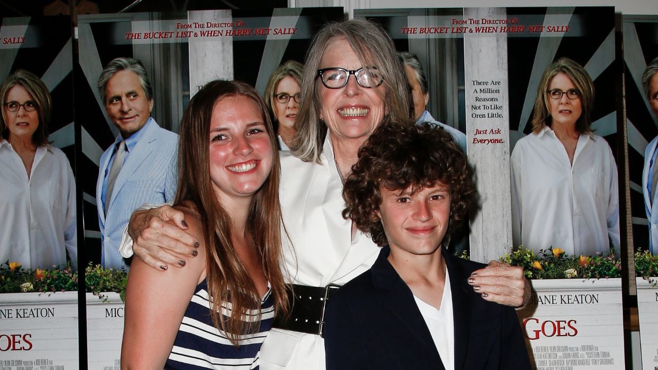 Dexter Keaton, Diane Keaton and Duke Keaton