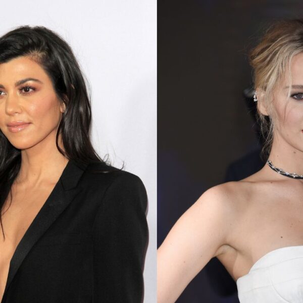 Kourtney Kardashian, Jennifer Lawrence