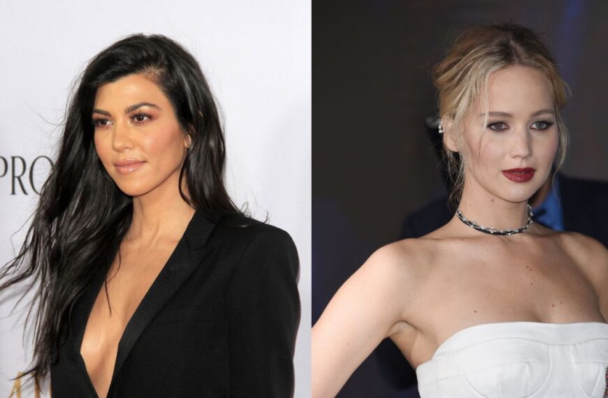 Kourtney Kardashian, Jennifer Lawrence
